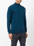 fine gauge mock turtle neck jumper