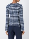long sleeved tartan top