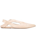 pointed slingback slipper