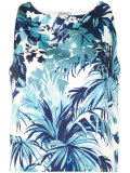 floral print cropped tank