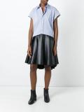 striped shortsleeved shirt