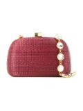 straw clutch bag