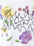 花卉印花毛衣