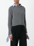 ribbed detailing jumper