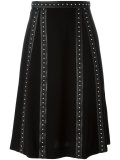 studded trim skirt 
