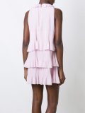 tiered ruffled dress