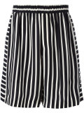 striped shorts