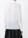 safety pin detail shirt