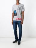 multi-print T-shirt