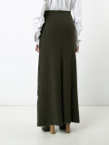 pleated detail skirt 