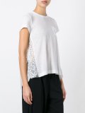 lace back T-shirt