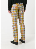 madras check trousers 