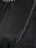embellished creased dress