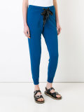 ribbon waist joggers