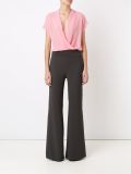 high waisted flared trousers