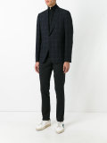 checked blazer 