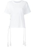 lace up T-shirt
