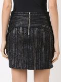 waistband stripped skort
