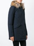 hooded padded parka