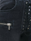 skinny drawstring jeans 