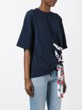 lace detail T-shirt 