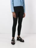 zipped lateral leggings