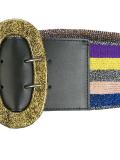 striped belt