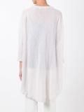 asymmetric open cardigan