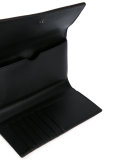 debossed logo wallet