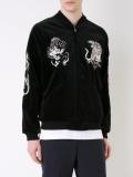 velvet bomber jacket