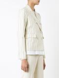 striped blazer 