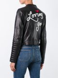 'Loving you' biker jacket 