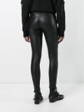 skinny leather trousers