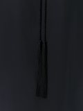 tassel keyhole detail blouse