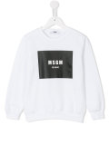 logo print sweatshirt 