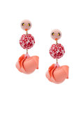 Les Bonbons Flamingo earrings 