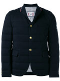 sport collar padded blazer 