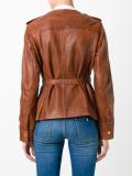 multi-pocket zipped jacket