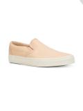 leather slip-on sneakers