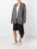 embellished sleeve cardigan