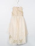 floral lace ceremony gown