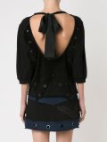 bow detail blouse