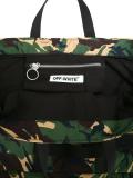camouflage print tote 