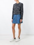 trompe-l'œil print jacket 