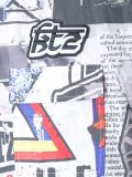 'Newspaper'印花衬衫