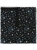 'Étoiles' small printed scarf