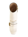 fringed ankle boots