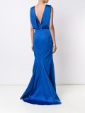 v-neck gown 