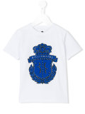 embellished logo T-shirt 