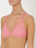 strap desing tulle bra